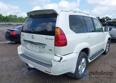 2005 Lexus Gx 470 из США, поврежденный, VIN JTJBT20X050080803